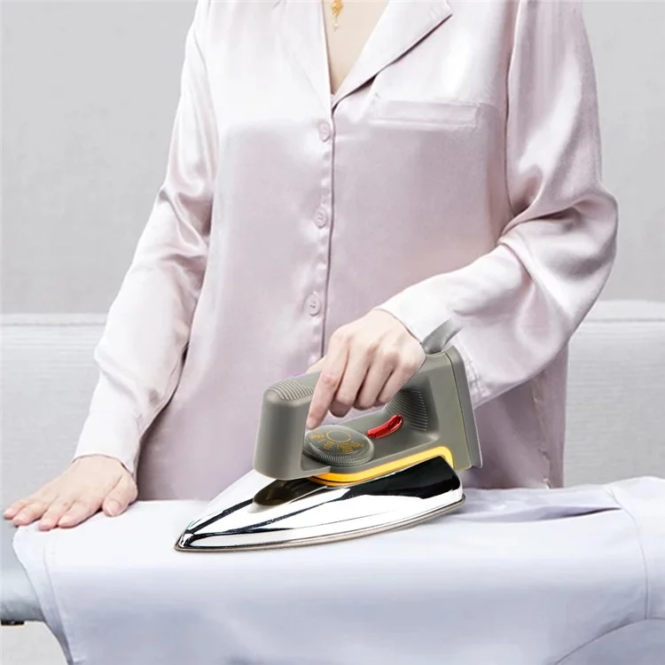 RAF R.1108 1600W Classic Electric Dry Iron Stainless Steel Soleplate Home Ironing Machine, EU Plug