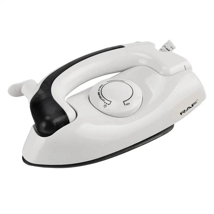RAF R.1266 Ferro da Stiro Portatile Pieghevole 800W con 3 Temperature Regolabili, Spina UE - Grigio