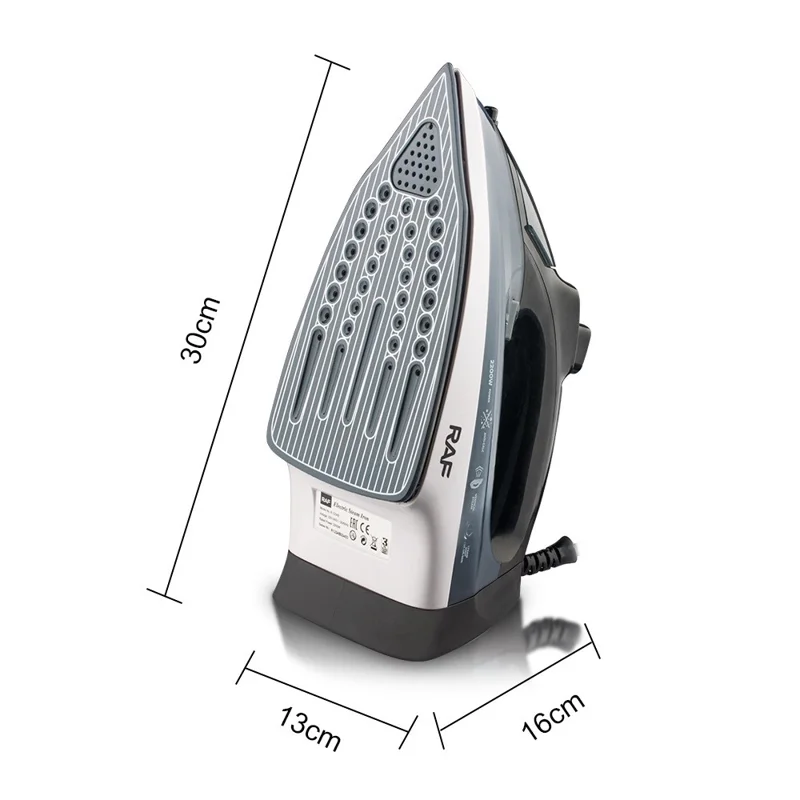 RAF R.1234 2200W High Power Ironing Machine Travel Garment Steamer with 3 Adjustable Temperatures, EU Plug - Green