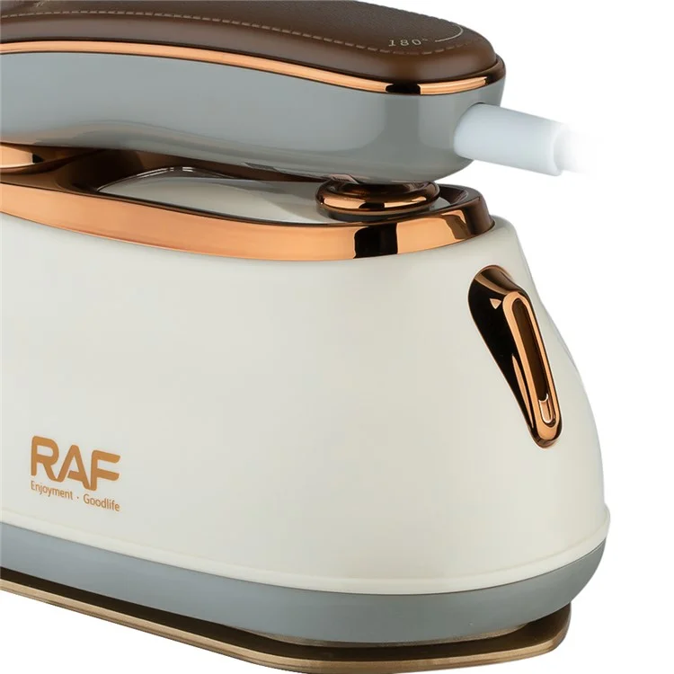 RAF R.1142 Prise UE Repasseuse à Vapeur Portable Vêtements Vêtement Appareil de Repassage Portable - Blanc