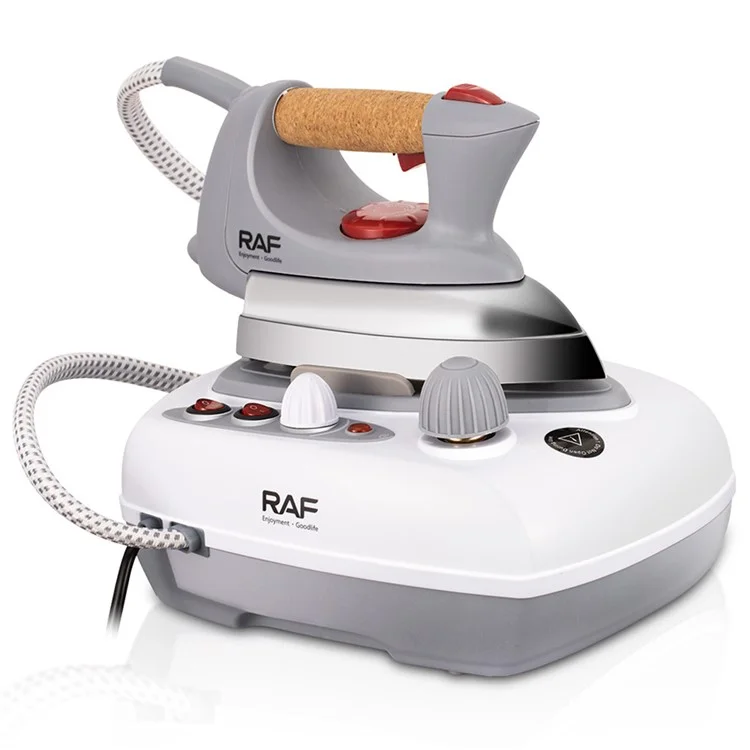 RAF R.1254 Aluminum Soleplate Press Type Steam Iron for Ironing Clothes (EU Plug)