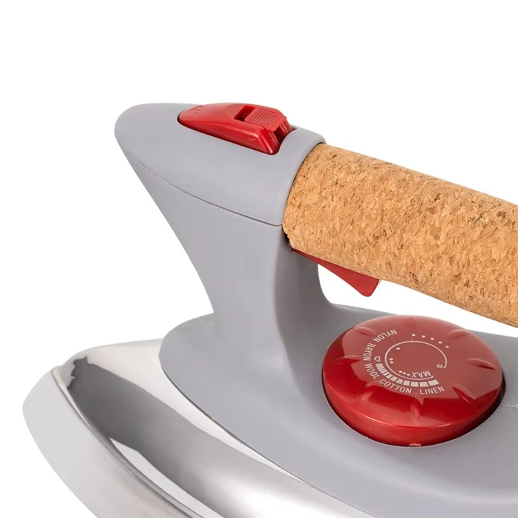 RAF R.1254 Aluminum Soleplate Press Type Steam Iron for Ironing Clothes (EU Plug)