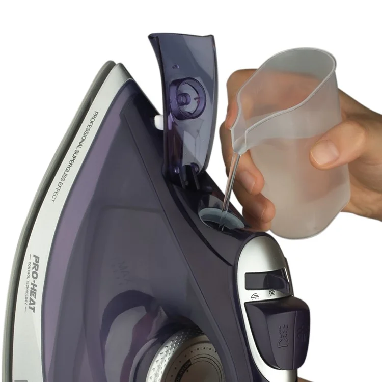RAF R.1166 EU Plug Handheld Garment Steamer Ironing Machine Steam Iron with 3 Temperature Modes - Purple
