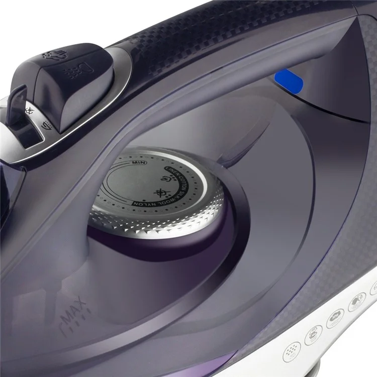 RAF R.1166 EU Plug Handheld Garment Steamer Ironing Machine Steam Iron with 3 Temperature Modes - Purple