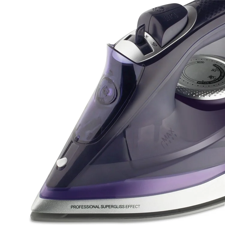 RAF R.1166 EU Plug Handheld Garment Steamer Ironing Machine Steam Iron with 3 Temperature Modes - Purple