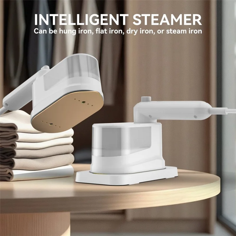 GS-04 1200W Handheld-Garment-Steamer Trocken- / Nassgebrauch 180-Grad-drehbarer Griff Kleidungsbügeleisen, EU-Stecker