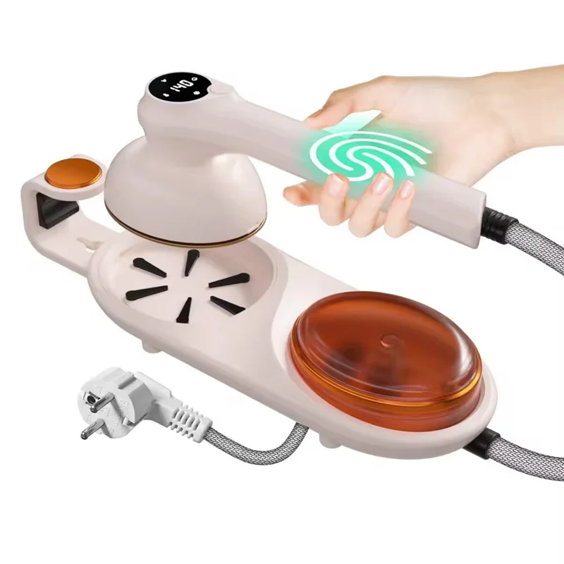 GS-06 Intelligente Berührungserkennung Kleidungsbügelmaschine Digitalanzeige Hand-Bügelstation, EU-Stecker