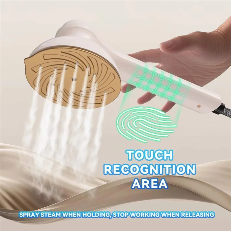 GS-06 Intelligente Berührungserkennung Kleidungsbügelmaschine Digitalanzeige Hand-Bügelstation, EU-Stecker