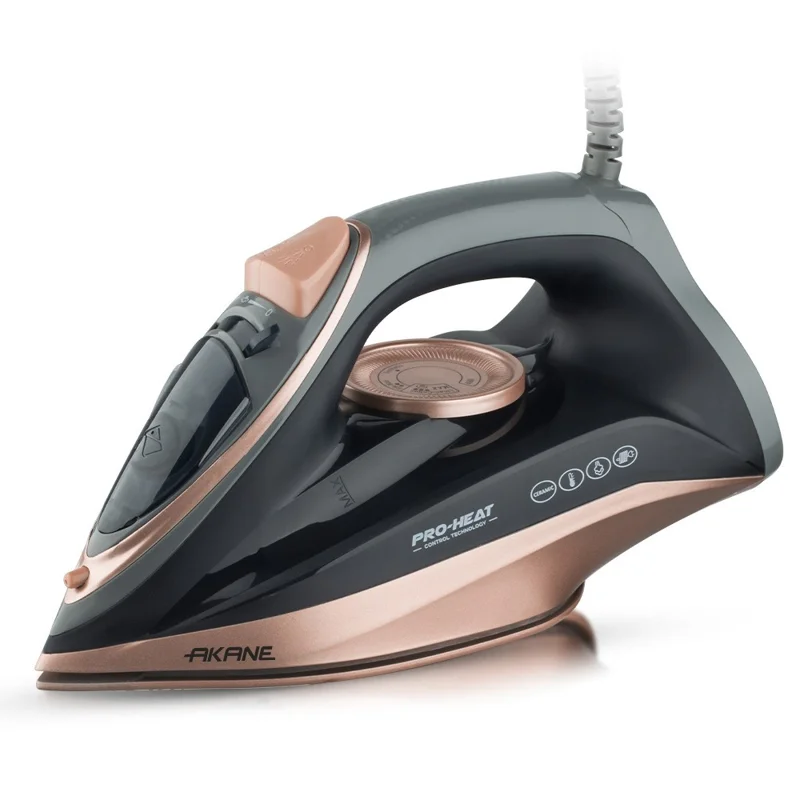 AKANE A.1301 Electric Steam Iron 1600W Handheld Garment Steamer Portable Steam Ironing Machine, EU Plug - A.1301