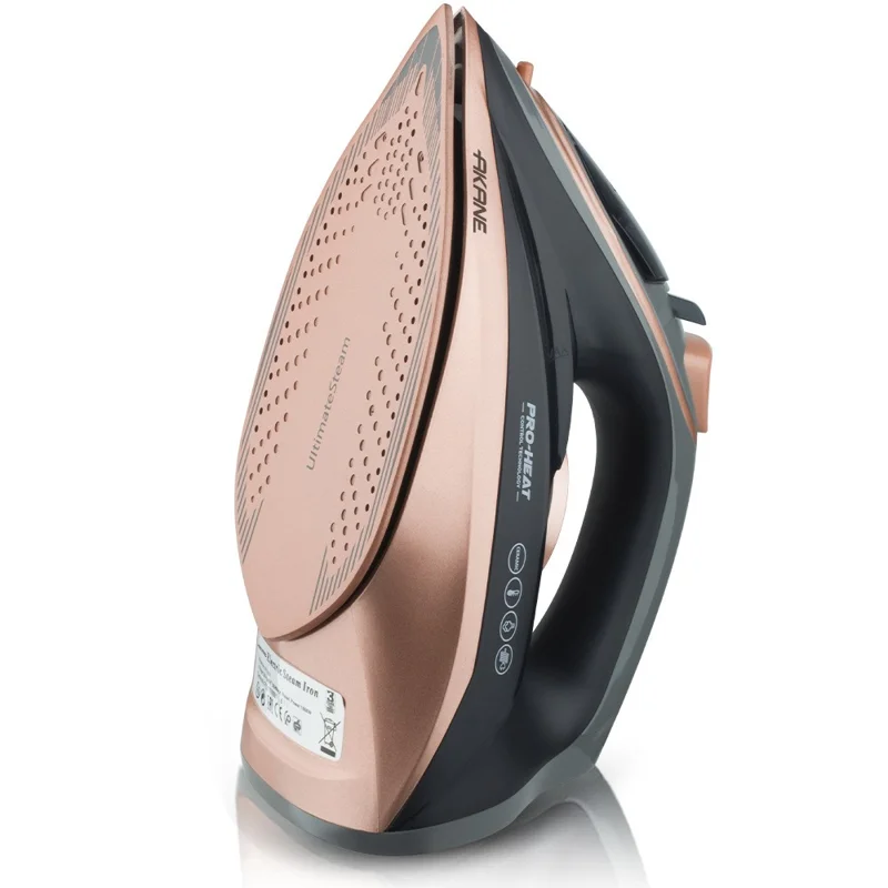 AKANE A.1301 Electric Steam Iron 1600W Handheld Garment Steamer Portable Steam Ironing Machine, EU Plug - A.1301