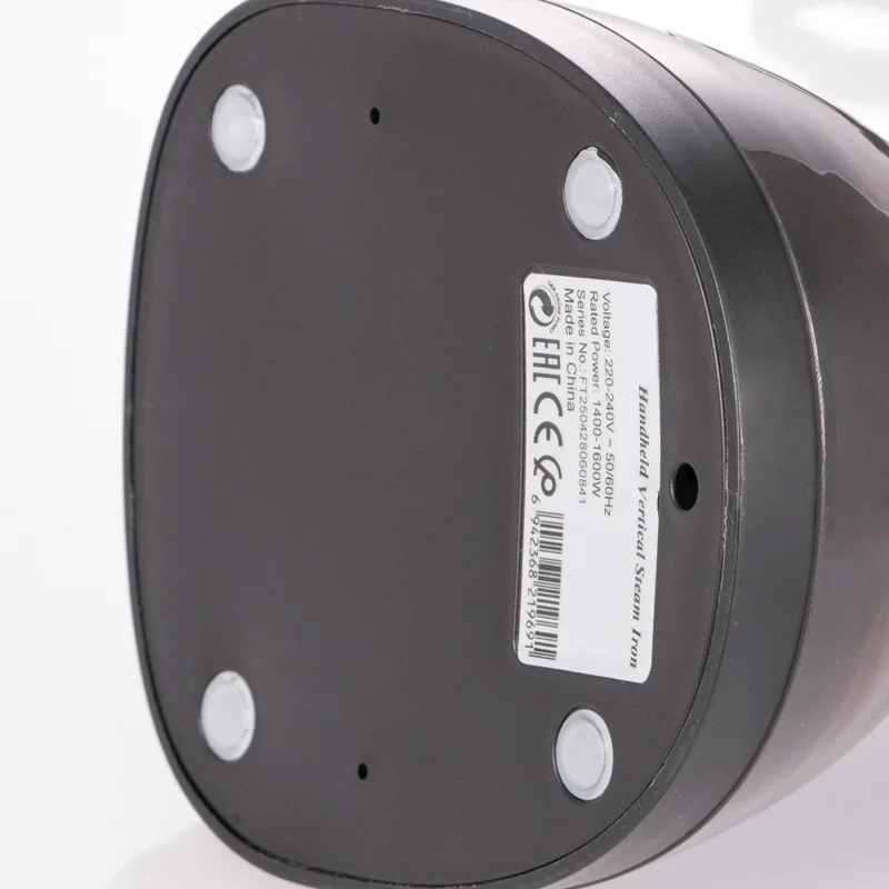 AKANE A.80319 Home Steam Iron 1600W Compact Portable Handheld Garment Steamer, EU Plug - Black