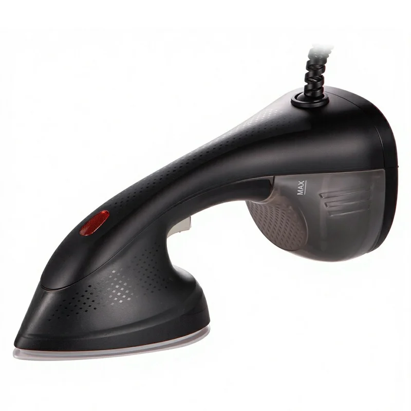 AKANE A.80319 Home Steam Iron 1600W Compact Portable Handheld Garment Steamer, EU Plug - Black