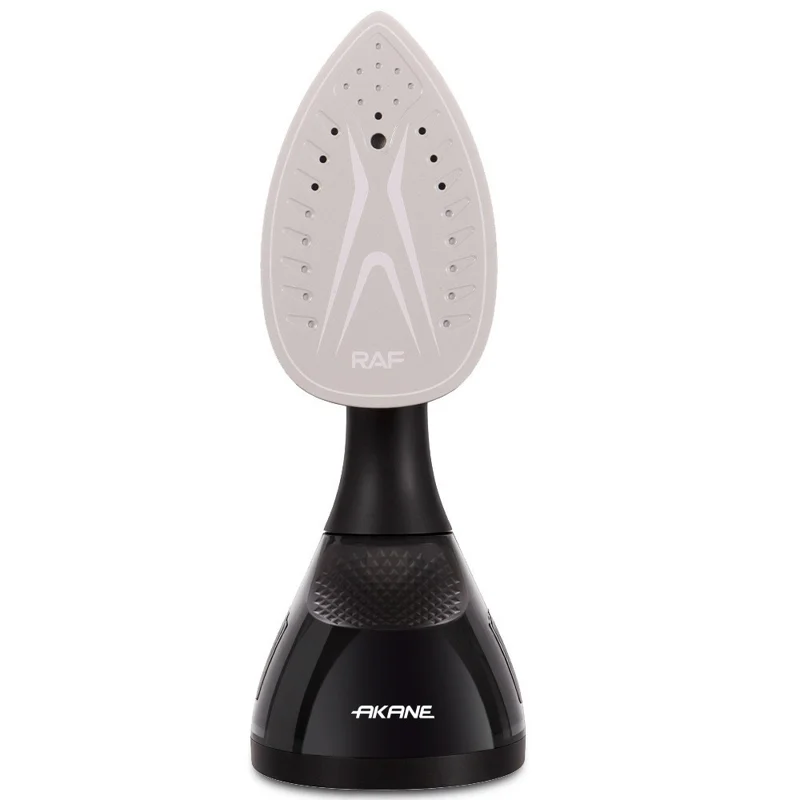 AKANE A.80319 Home Steam Iron 1600W Compact Portable Handheld Garment Steamer, EU Plug - Black