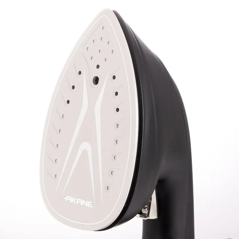 AKANE A.80319 Home Steam Iron 1600W Compact Portable Handheld Garment Steamer, EU Plug - Black