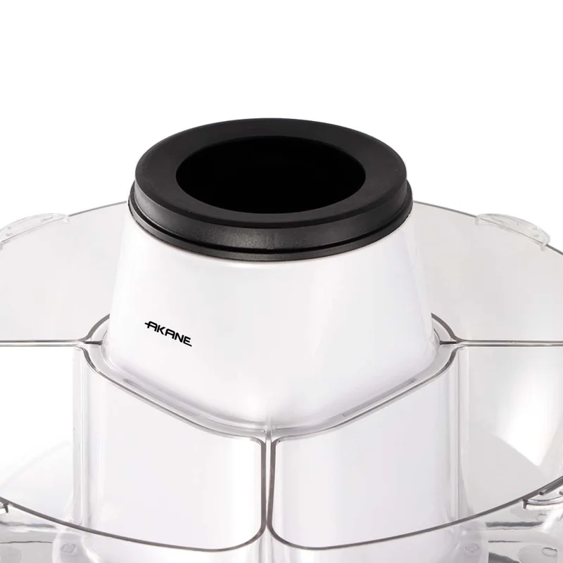 AKANE A.9004 Automatic Popcorn Maker 1200W Household Corn Machine for Family Movie Night, EU Plug (BPA Free, No FDA)