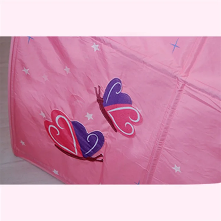 TG-BM002 Kinderbett Vorhang Netz Großes Fairy Playhouse Geschenkspiel Zelt Für Kinder Baby Kleinkinder Kinder Lesen Spielen - Rosa