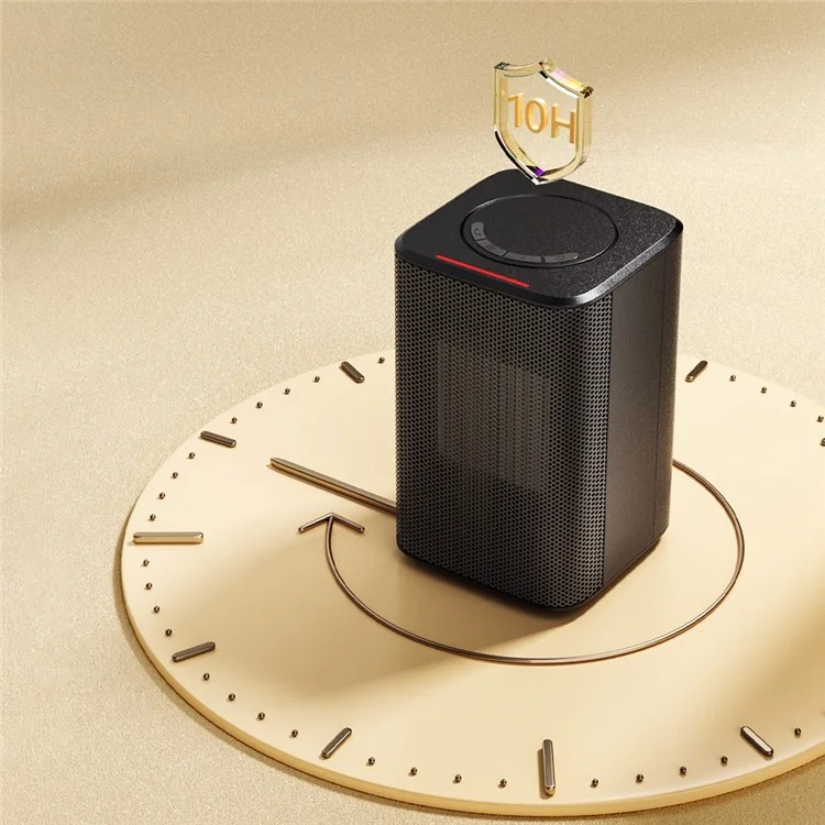 WA2 2-em-1 Mini Mini Aquecedor Espaço Portátil Aquecedor Aquecimento Fan Cooler Filador 3 Níveis de Temperatura Ajustável Para o Escritório de Casa - Plugue Nos Eua