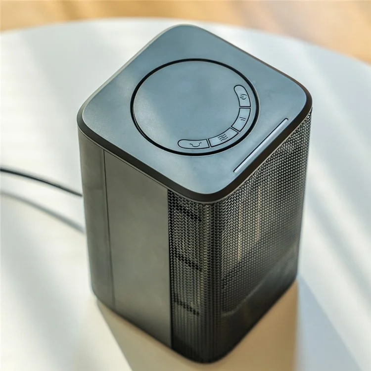 WA2 2-in-1 Mini Heater Fan Portable Space Heater Desk Heating Cooler Fan 3 Temperature Levels Adjustable for Home Bedroom Office - UK Plug