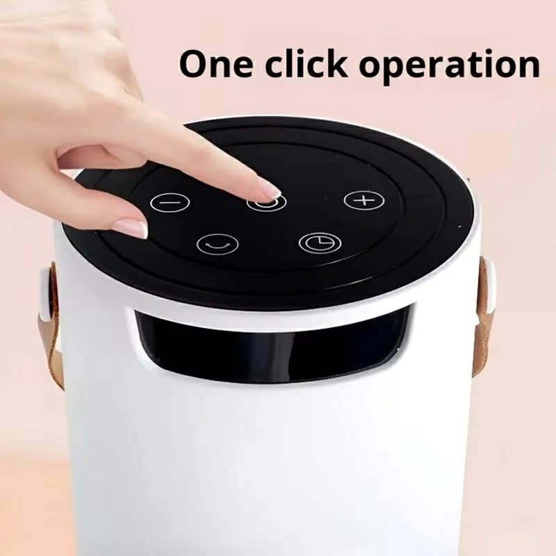 220V Vertical Heating Tower Fan Heater with Remote Control Quiet Electric Space Heater for Home / Bathroom, EU Plug - Green