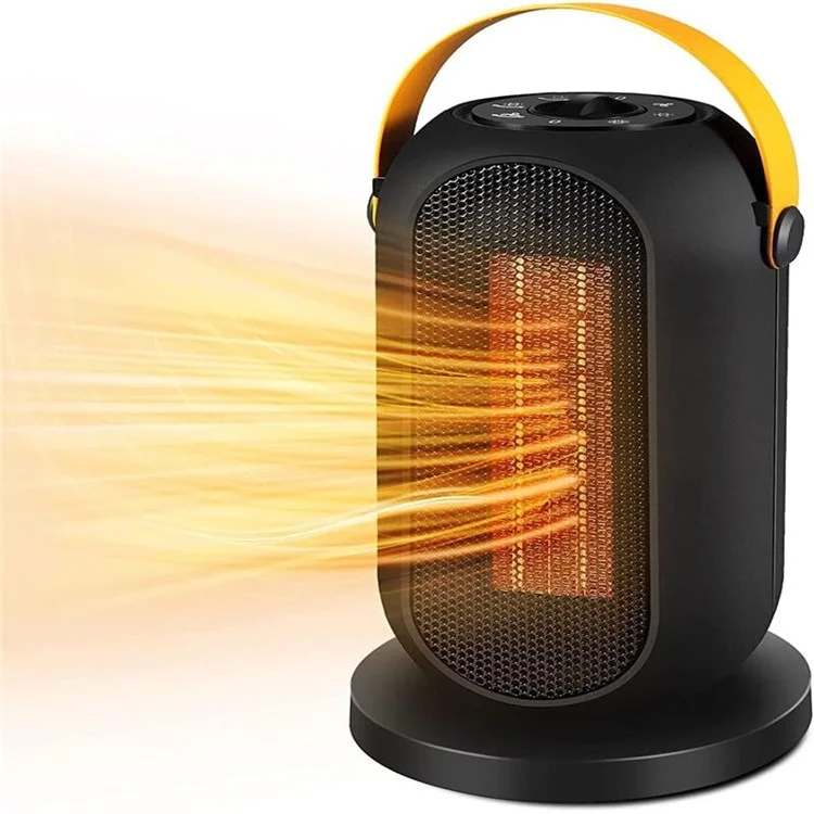 Ficheur D'espace Électrique 1200W 3 Modes Chauffage Silencieux Chauffage PTC Chauffage Rapide Ventilateur de Protection de Surchauffe - Plug