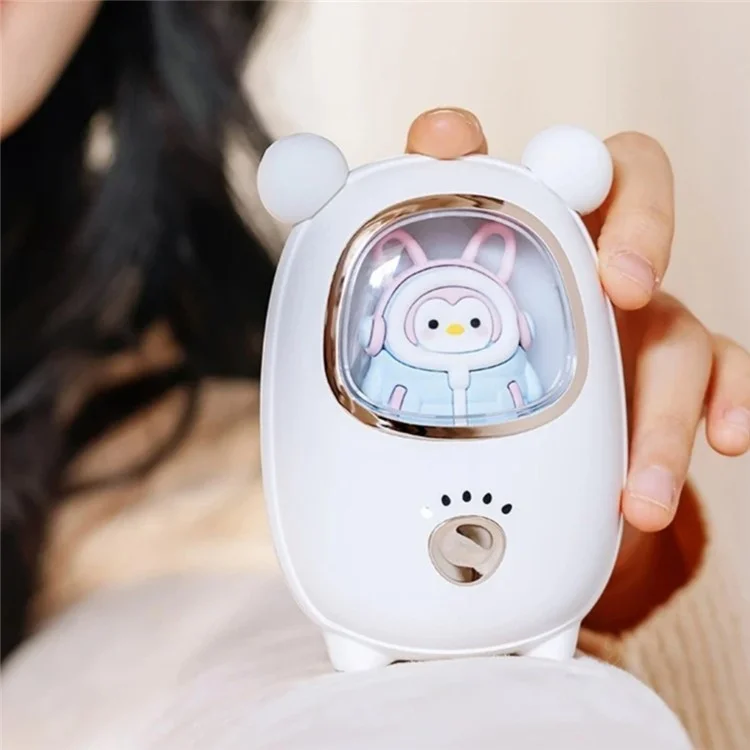 GXZ-N6 Cute Pet Shape 6800mAh Hand Warmer Power Bank Portable Phone Charger Hand Heater with 3 Gear - Gelb