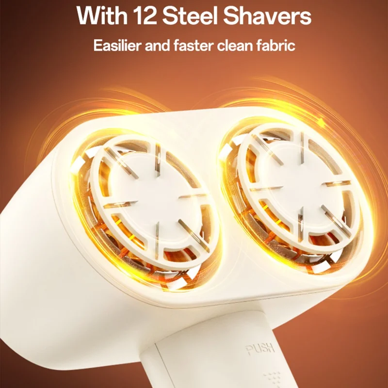 YESIDO EC20 Goleniarka do tkanin z podwójną głowicą z wyświetlaczem LED, 12 ostrzy, elektryczna maszyna do usuwania pills, goleniarka do pills