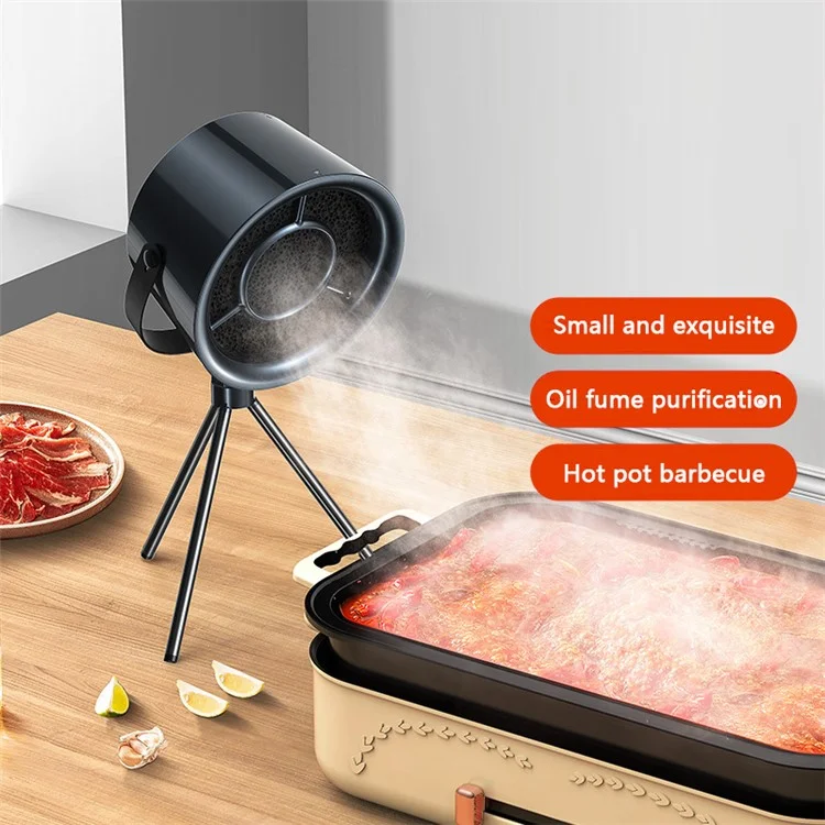 Hotte de cuisine portable et extérieure Mini Range - Noir Gris