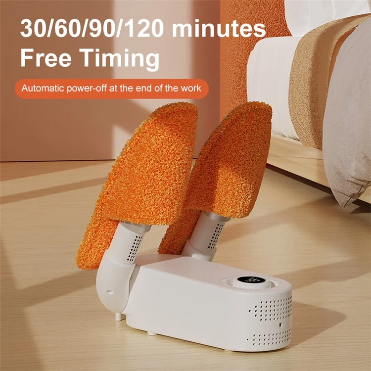 Essiccatore di scarpe intelligente ML-X1 con rastrelliera regolabile e guanti, con display LED