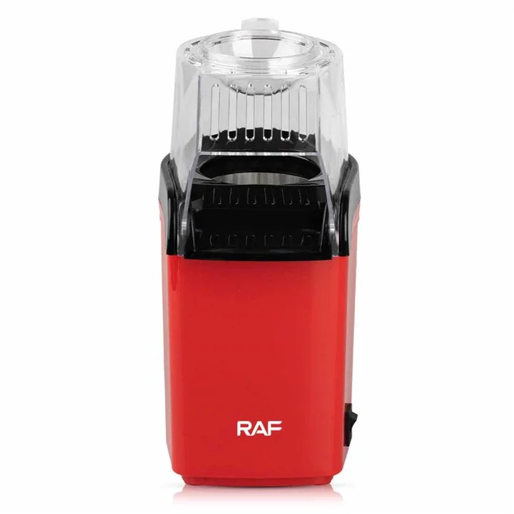 RAF R.9014 EU Adapter Fast Hot Air Popcorn Popper DIY Popcorn Maker with Measuring Cup (Kein FDA, BPA-frei)
