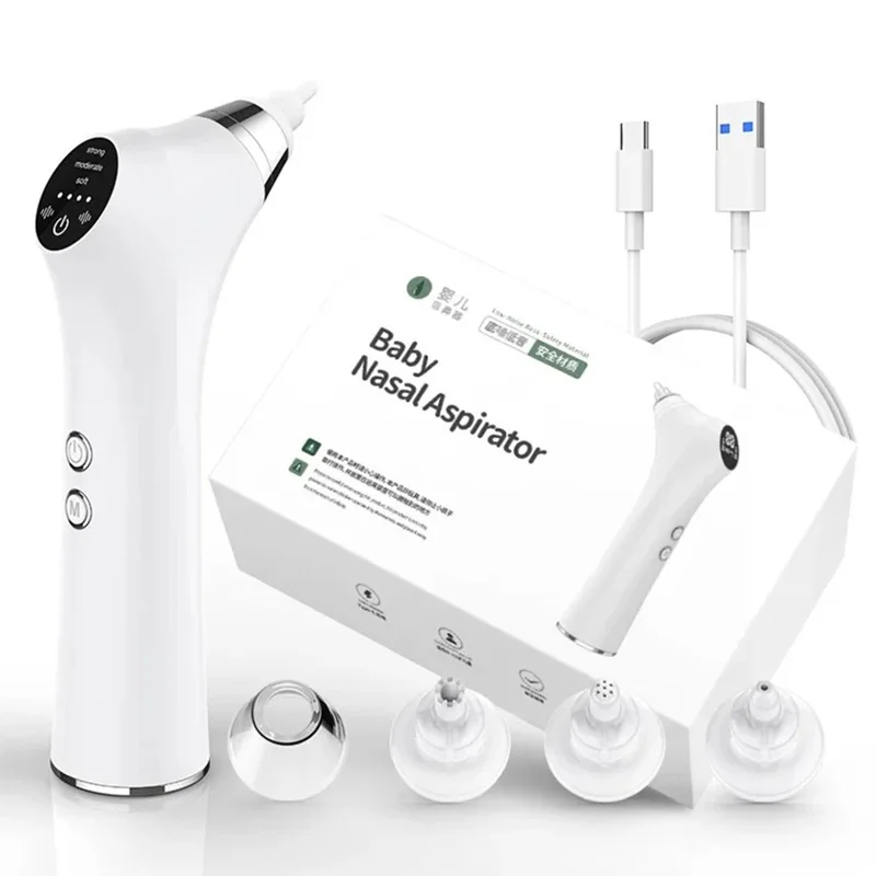 Baby Nasal Aspirator Home Electric Nose Aspirator Silicone Toddler Nose Sucker