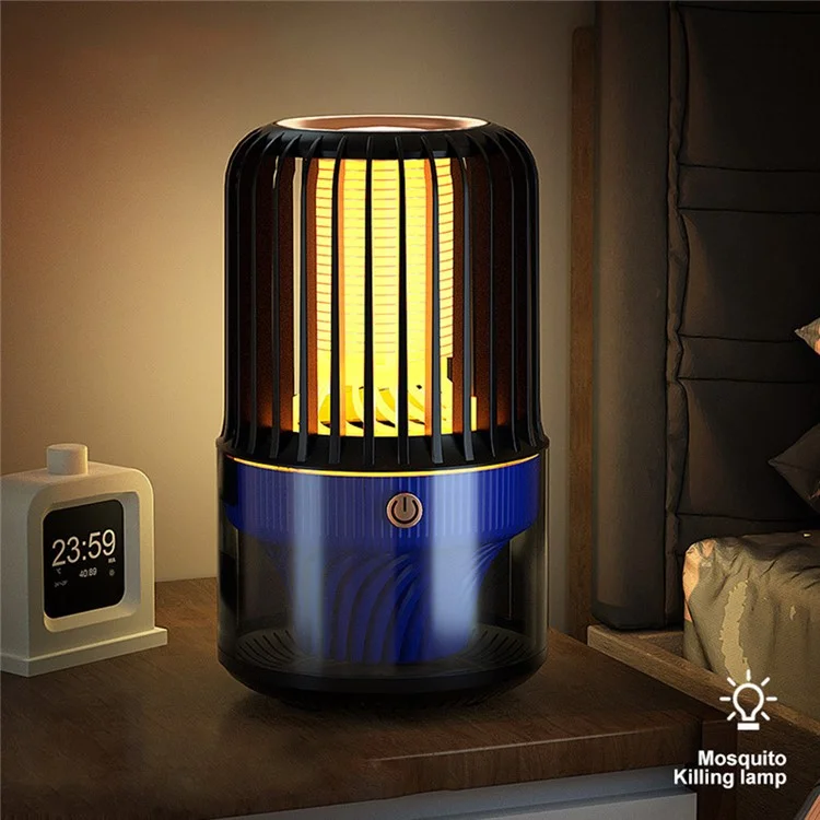 Электрическая ловушка для мух V15 Silent Electric Fly Catcher Gnat Trap USB перезаряжаемая мухобойка