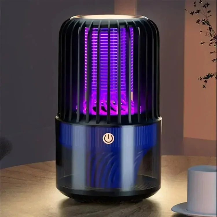 Электрическая ловушка для мух V15 Silent Electric Fly Catcher Gnat Trap USB перезаряжаемая мухобойка