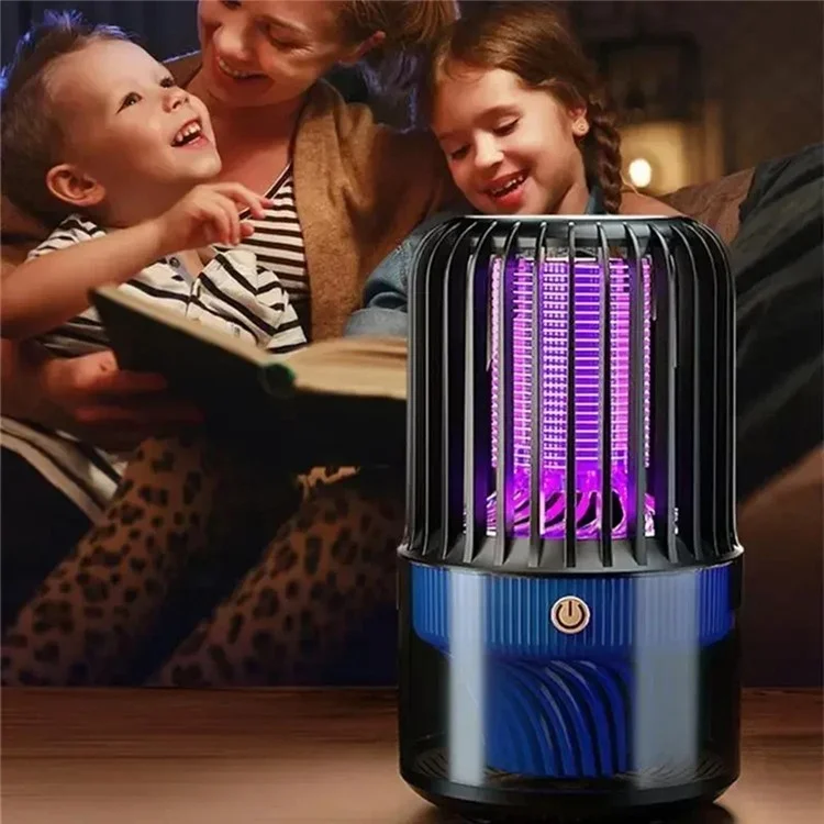 Электрическая ловушка для мух V15 Silent Electric Fly Catcher Gnat Trap USB перезаряжаемая мухобойка