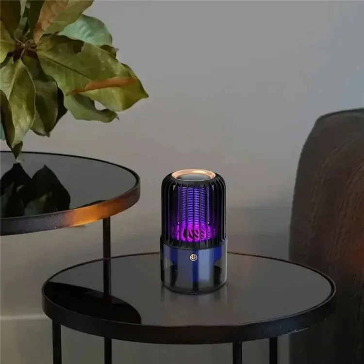 Электрическая ловушка для мух V15 Silent Electric Fly Catcher Gnat Trap USB перезаряжаемая мухобойка