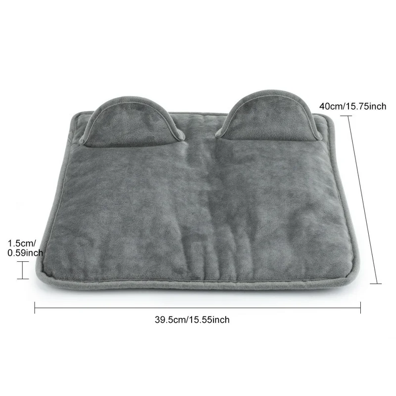Winter Electric Feet Warmer 9 Gears Adjustable Foot Warming Mat Heating Pad with Timer - US Plug