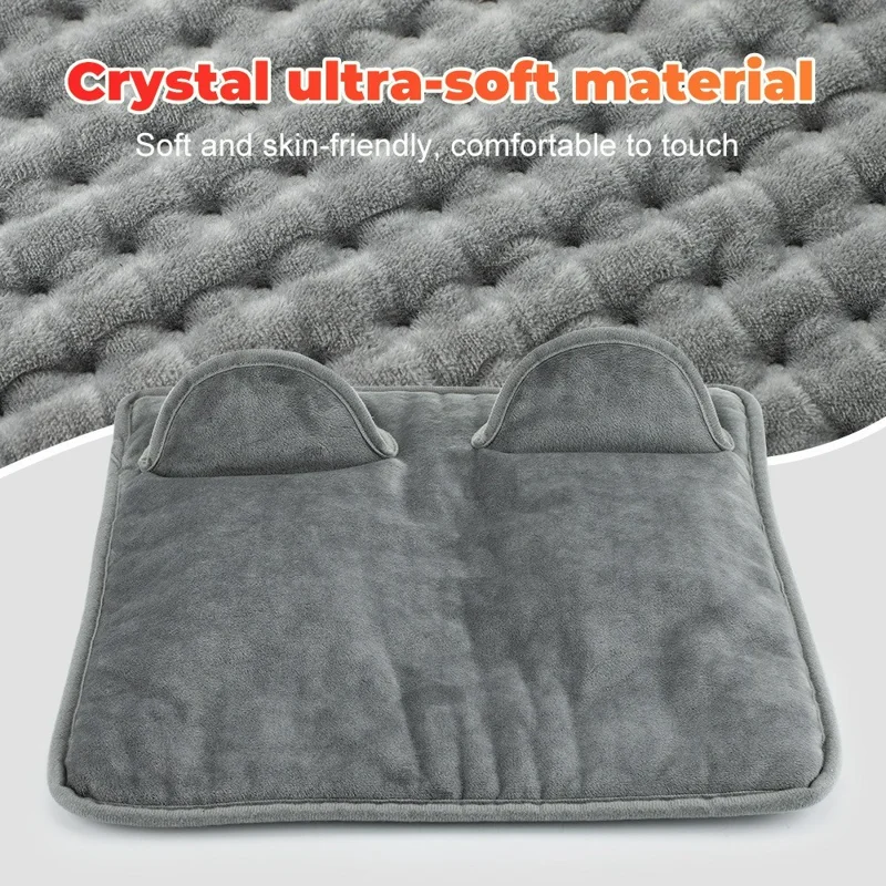 Winter Electric Feet Warmer 9 Gears Adjustable Foot Warming Mat Heating Pad with Timer - US Plug
