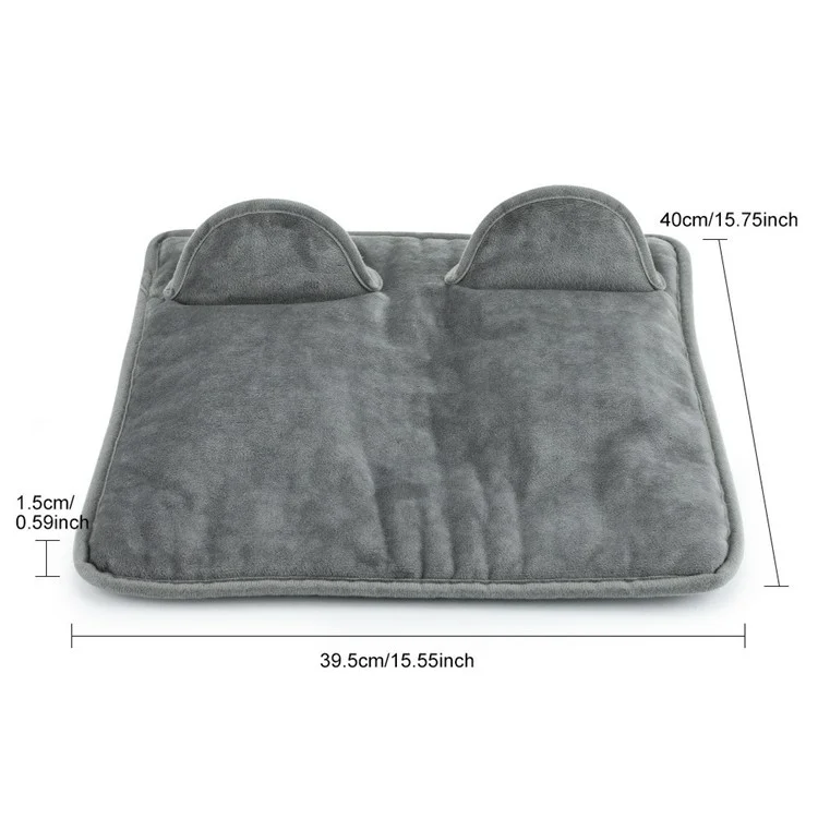 Winter Electric Feet Warmer 9 Gears Adjustable Foot Warming Mat Heating Pad with Timer - EU Plug