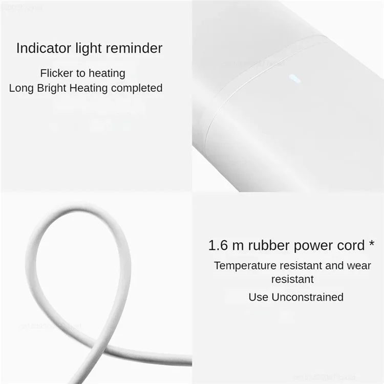 XIAOMI MIJIA MJGTJ02LF 1300W Vaporiera Portatile per Indumenti, Spina Standard CN