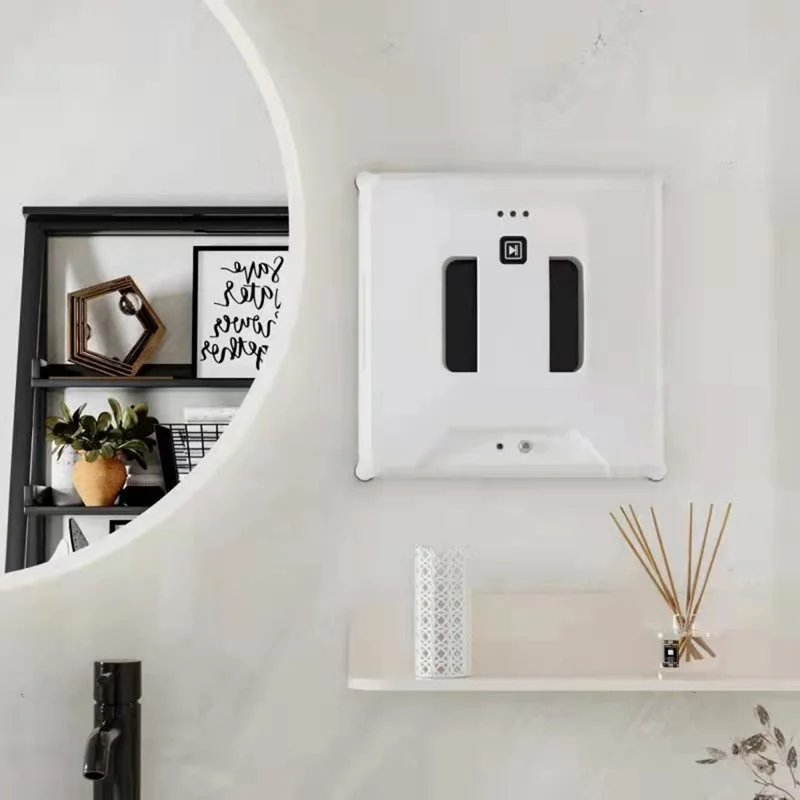 T38 Ultra-Thin Window Cleaning Robot Electric Household Remote Control Fully Automatic Glass Window Cleaner, EU Plug