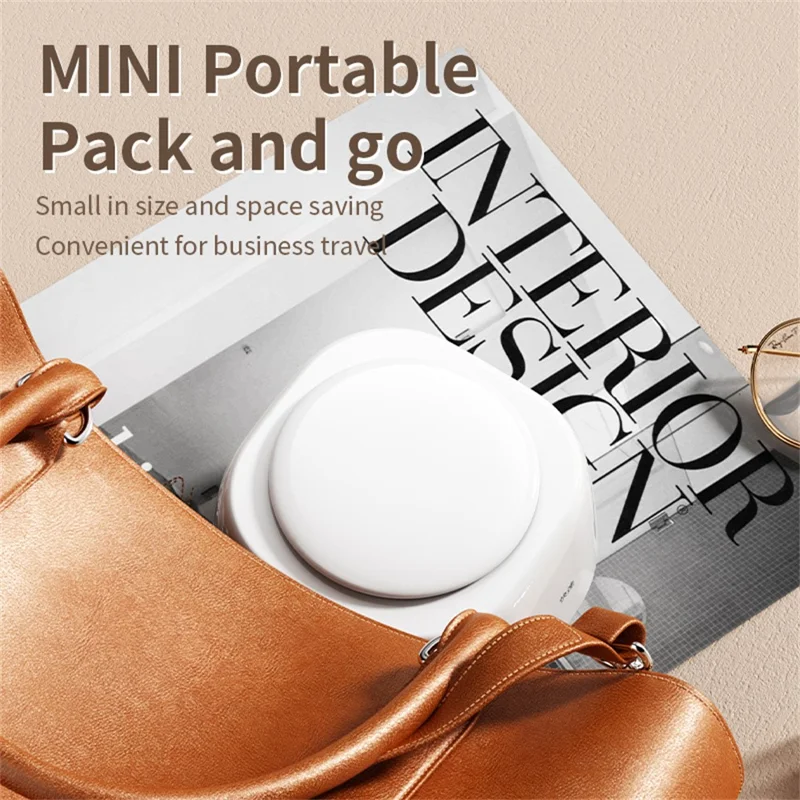 Ultrasonic Cleaner for Dentures  /  Jewelry  /  Watches UV Sterilizer Portable Household Cleaning Machine US Plug - White