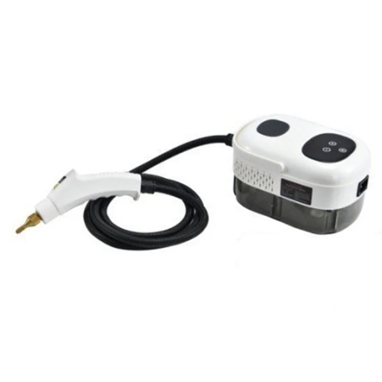 Pulitore a Vapore Portatile da 1600W 3.0 Bar con Kit per Condizionatori, Serbatoio Acqua da 1100ml, Spina EU - Bianco