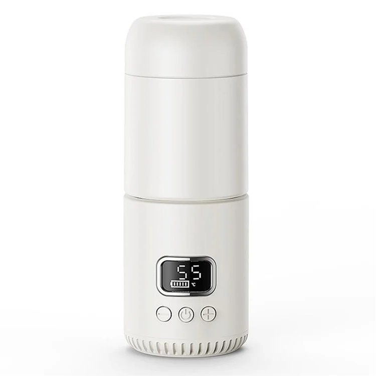 WXX-CT01 Portable Wireless Temperature Control Kettle 10000mAh Milk Warmer Travel Bottle for Baby Formula Preparation
