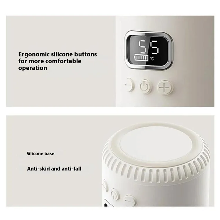 WXX-CT01 Kabelloser tragbarer Thermoskanne 18000mAh Intelligenter Milchaufwärmer Babynahrungsmixer