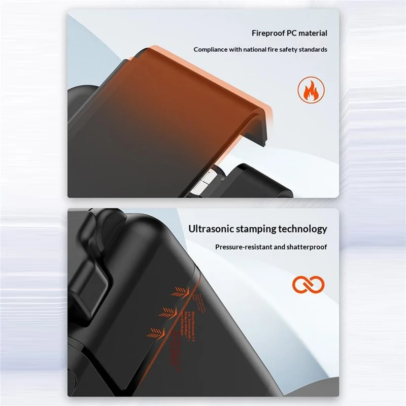 LDNIO Q2618 65W GaN Fast Charger Interchangeable Plugs USB-C PD Fast Charging Station for Laptop iPhone Android - Black