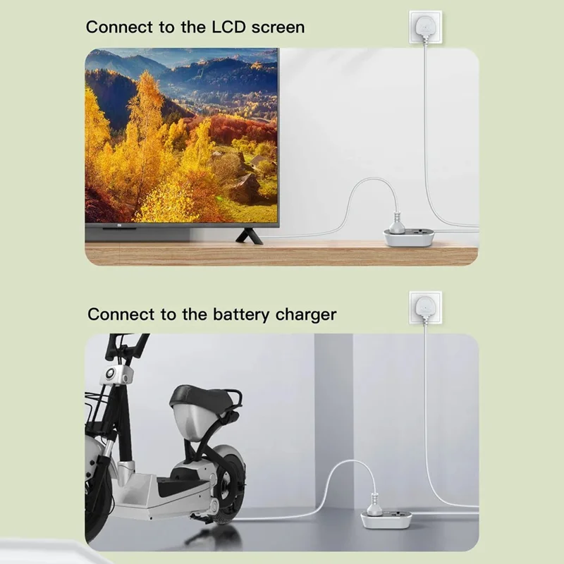 Barre d'alimentation LDNIO SC2018 avec rallonge de 5 m 2 prises CA universelles 2500 W Station de charge rapide Douille d'alimentation pour maison et bureau - Noir / Prise UE