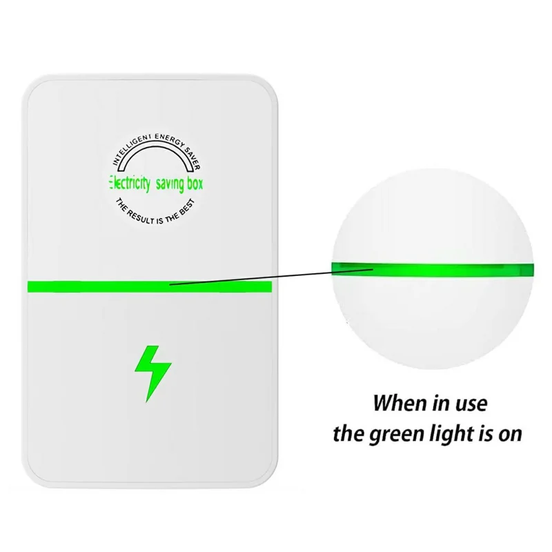 Intelligent Energy Saver 90-250V Power Electricity Saving Box for Home Office - 009 / EU Plug