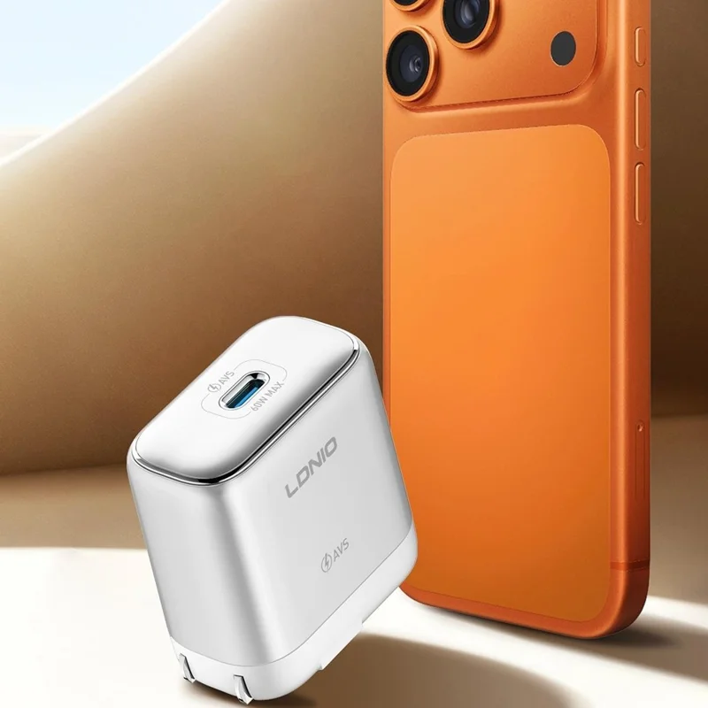 LDNIO Q20 60W USB-C Wall Charger Portable Fast Charging Adapter for Office Travel - EU Plug