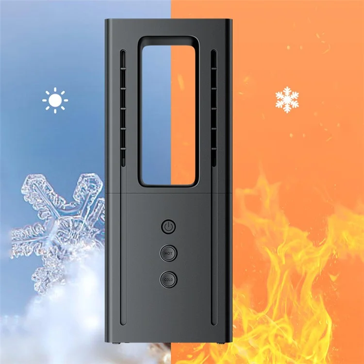 911 Quick Heating Home Electric Heater Desktop Cold/Warm Air Blower Fan - EU Plug