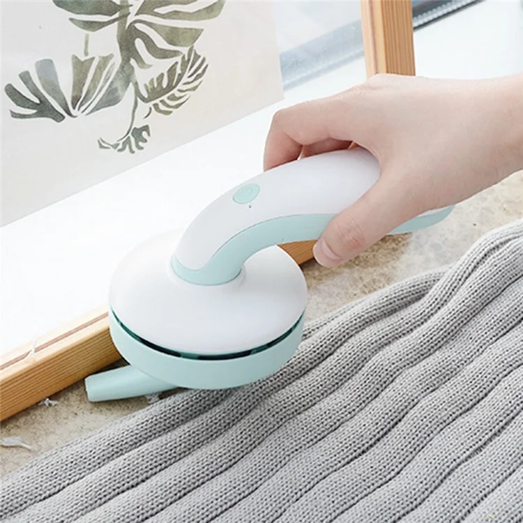 C500 1200mAh Mini USB Charging Handheld Desktop Vacuum Cleaner Portable Dust Collector Cleaning Tool - Blue