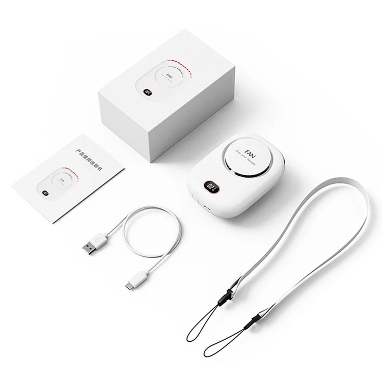 DQ-203 Portable Fan 3 Wind Speeds Adjustable Cooling Fan Desktop Electric Fan - Green